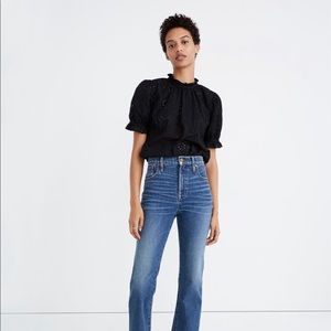 NWT Madewell Slim Demi-Boot Jeans in Sundale Wash